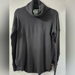 tentree Highwood Waffle Knit Turtleneck